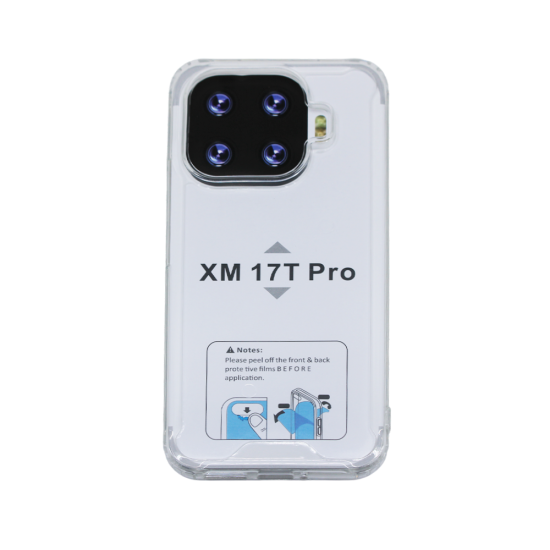Funda Duro de Silicona para Xiaomi 17T Pro Transparente